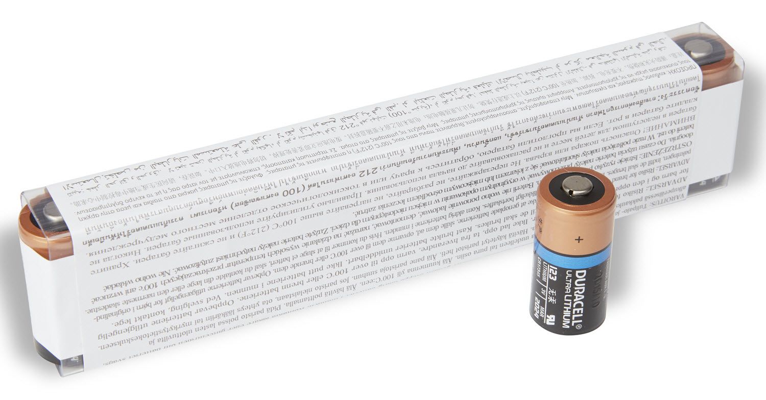 Zoll Type 123 Lithium Batteries 8000-0807-01 Zoll Type 123 Lithium Batteries 8000-0807-01